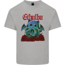Cathulhu Funny Cat Cthulhu Parody Kraken Kids T-Shirt Childrens Sports Grey
