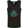 Cathulhu Funny Cat Cthulhu Parody Kraken Mens Vest Tank Top Black