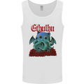Cathulhu Funny Cat Cthulhu Parody Kraken Mens Vest Tank Top White