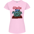 Cathulhu Funny Cat Cthulhu Parody Kraken Womens Petite Cut T-Shirt Light Pink