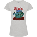 Cathulhu Funny Cat Cthulhu Parody Kraken Womens Petite Cut T-Shirt Sports Grey