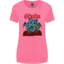 Cathulhu Funny Cat Cthulhu Parody Kraken Womens Wider Cut T-Shirt Azalea