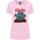 Cathulhu Funny Cat Cthulhu Parody Kraken Womens Wider Cut T-Shirt Light Pink