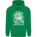 Catronomicon Devil Octopus Cat Mythology Childrens Kids Hoodie Irish Green