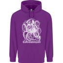 Catronomicon Devil Octopus Cat Mythology Childrens Kids Hoodie Purple