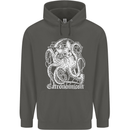 Catronomicon Devil Octopus Cat Mythology Childrens Kids Hoodie Storm Grey