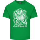 Catronomicon Devil Octopus Cat Mythology Kids T-Shirt Childrens Irish Green