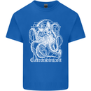 Catronomicon Devil Octopus Cat Mythology Kids T-Shirt Childrens Royal Blue