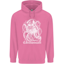 Catronomicon Devil Octopus Cat Mythology Mens 80% Cotton Hoodie Azelea