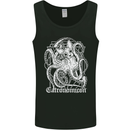 Catronomicon Devil Octopus Cat Mythology Mens Vest Tank Top Black