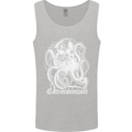 Catronomicon Devil Octopus Cat Mythology Mens Vest Tank Top Sports Grey