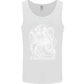 Catronomicon Devil Octopus Cat Mythology Mens Vest Tank Top White