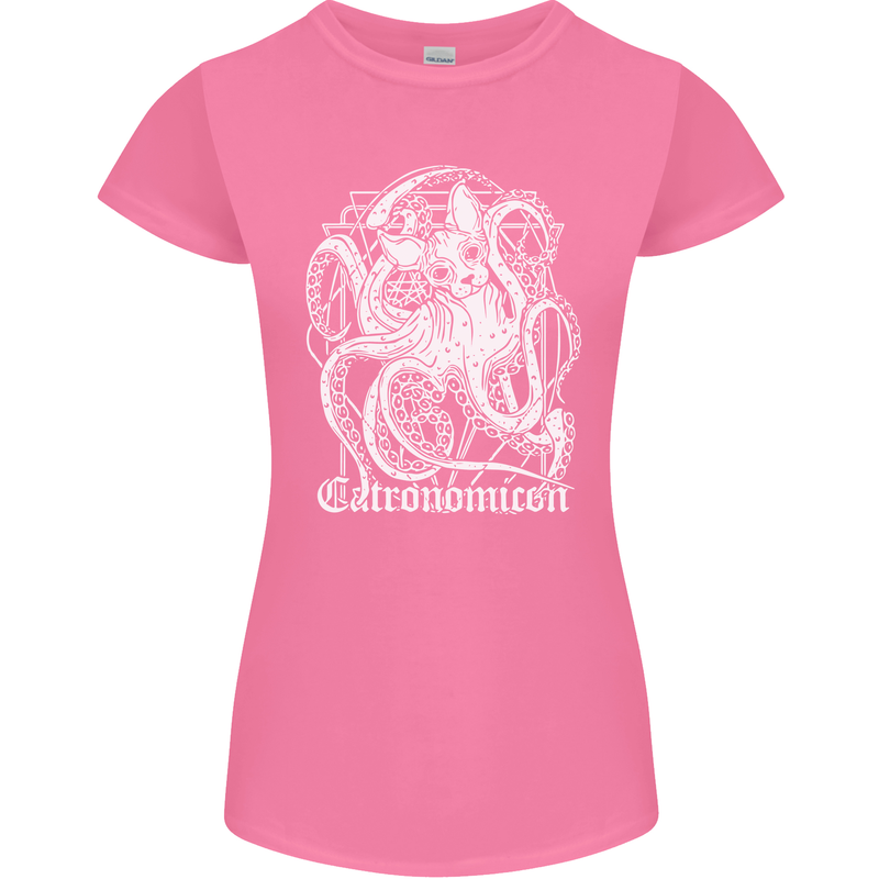 Catronomicon Devil Octopus Cat Mythology Womens Petite Cut T-Shirt Azalea