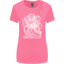 Catronomicon Devil Octopus Cat Mythology Womens Wider Cut T-Shirt Azalea