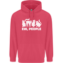 Cats Ew People Funny Childrens Kids Hoodie Heliconia