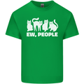 Cats Ew People Funny Mens Cotton T-Shirt Tee Top Irish Green