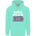 Cats Happy Pills Antidepressant Childrens Kids Hoodie Peppermint