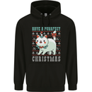 Cats Have a Purrfect Christmas Funny Xmas Childrens Kids Hoodie Black