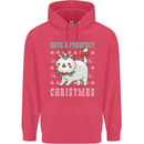 Cats Have a Purrfect Christmas Funny Xmas Childrens Kids Hoodie Heliconia
