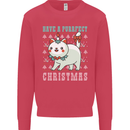 Cats Have a Purrfect Christmas Funny Xmas Kids Sweatshirt Jumper Heliconia
