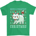 Cats Have a Purrfect Christmas Funny Xmas Mens T-Shirt Cotton Gildan Irish Green