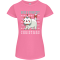 Cats Have a Purrfect Christmas Funny Xmas Womens Petite Cut T-Shirt Azalea