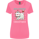 Cats Have a Purrfect Christmas Funny Xmas Womens Wider Cut T-Shirt Azalea