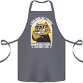 Cats I'm One of Those Morning People Funny Cotton Apron 100% Organic Steel