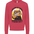 Cats I'm One of Those Morning People Funny Kids Sweatshirt Jumper Heliconia