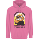 Cats I'm One of Those Morning People Funny Mens 80% Cotton Hoodie Azelea