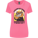 Cats I'm One of Those Morning People Funny Womens Wider Cut T-Shirt Azalea