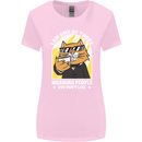Cats I'm One of Those Morning People Funny Womens Wider Cut T-Shirt Light Pink