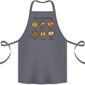 Cats Types of Coffee Drinkers Cotton Apron 100% Organic Steel