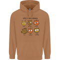 Cats Types of Coffee Drinkers Mens 80% Cotton Hoodie Caramel Latte