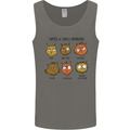 Cats Types of Coffee Drinkers Mens Vest Tank Top Charcoal