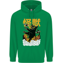 Catzilla Funny Cat Monster Parody Childrens Kids Hoodie Irish Green