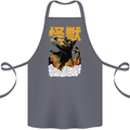 Catzilla Funny Cat Monster Parody Cotton Apron 100% Organic Steel