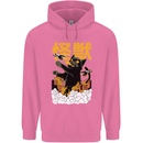 Catzilla Funny Cat Monster Parody Mens 80% Cotton Hoodie Azelea