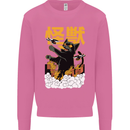 Catzilla Funny Cat Monster Parody Mens Sweatshirt Jumper Azalea