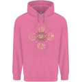 Celestial Elements Astrology Star Sign Childrens Kids Hoodie Azalea