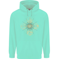 Celestial Elements Astrology Star Sign Childrens Kids Hoodie Peppermint