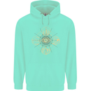 Celestial Elements Astrology Star Sign Childrens Kids Hoodie Peppermint