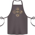 Celestial Elements Astrology Star Sign Cotton Apron 100% Organic Dark Grey
