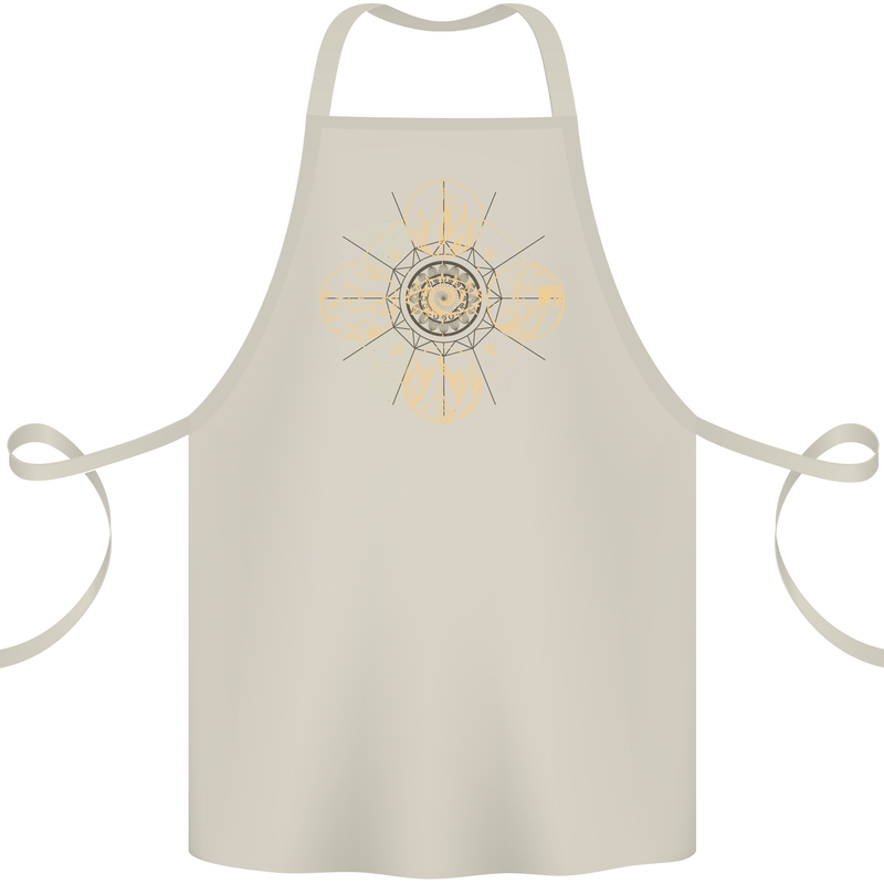 Celestial Elements Astrology Star Sign Cotton Apron 100% Organic Natural