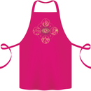Celestial Elements Astrology Star Sign Cotton Apron 100% Organic Pink