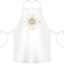 Celestial Elements Astrology Star Sign Cotton Apron 100% Organic White