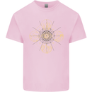 Celestial Elements Astrology Star Sign Kids T-Shirt Childrens Light Pink