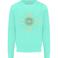 Celestial Elements Astrology Star Sign Mens Sweatshirt Jumper Peppermint