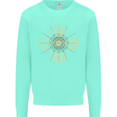 Celestial Elements Astrology Star Sign Mens Sweatshirt Jumper Peppermint
