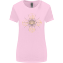 Celestial Elements Astrology Star Sign Womens Wider Cut T-Shirt Light Pink